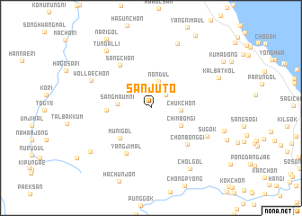 map of Sanjut\