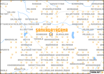 map of Sankadayagama