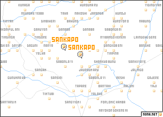 map of Sankapo