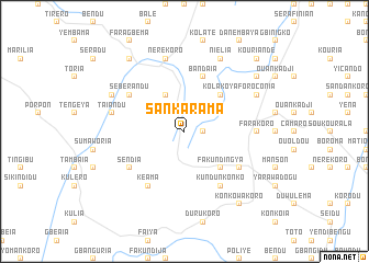 map of Sankarama