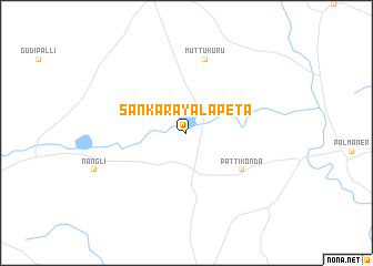 map of Sankarāyalapeta