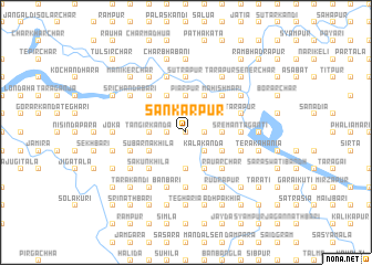 map of Sankarpur