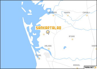 map of Sankartalāo