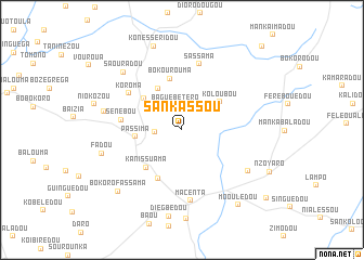 map of Sankassou