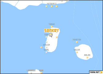 map of Sankay