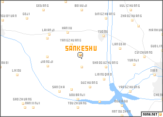 map of Sankeshu