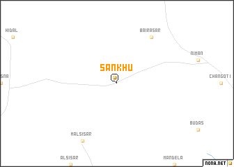 map of Sānkhū