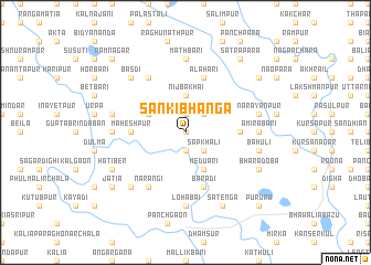 map of Sānkibhānga