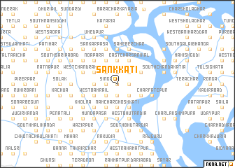 map of Sānkkāti