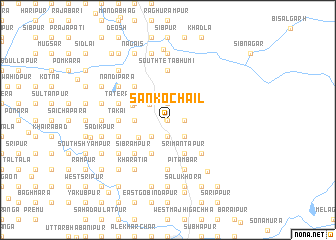 map of Sankochāil