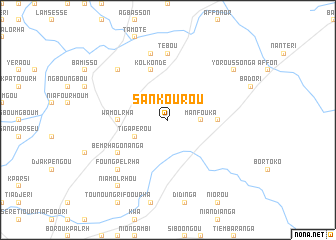 map of Sankourou