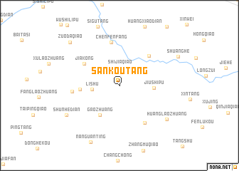 map of Sankoutang