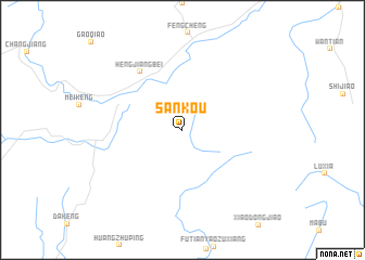 map of Sankou