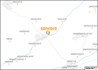 map of Sankovo