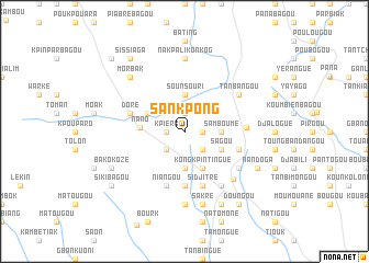 map of Sankpong