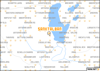 map of Sankt Alban