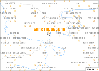 map of Sankt Aldegund