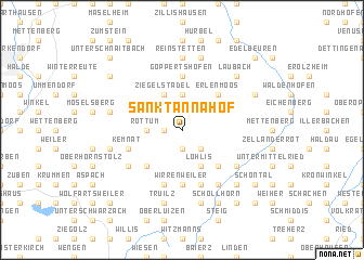 map of Sankt Annahof