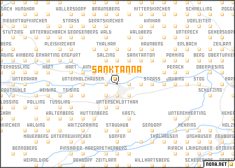 map of Sankt Anna