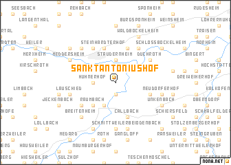 map of Sankt Antoniushof