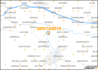 map of Sankt Dionys