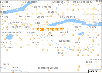 map of Sankt Egyden