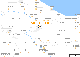 map of Sankt Fiden