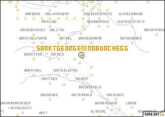 map of Sankt Georgen in Obdachegg