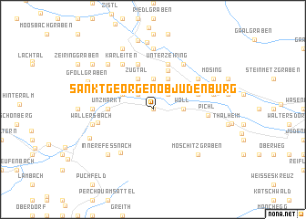 map of Sankt Georgen ob Judenburg