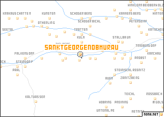 map of Sankt Georgen ob Murau