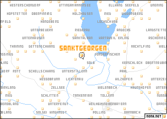 map of Sankt Georgen