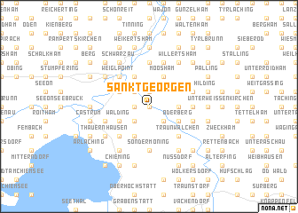 map of Sankt Georgen