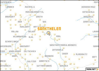 map of Sankt Helen