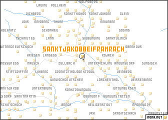 map of Sankt Jakob bei Framrach