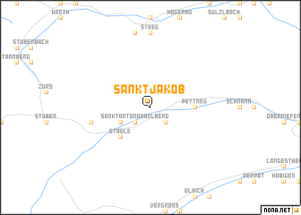 map of Sankt Jakob