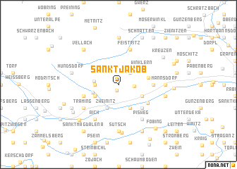 map of Sankt Jakob