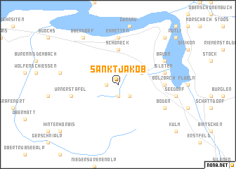 map of Sankt Jakob