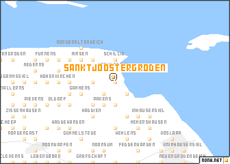 map of Sankt Joostergroden