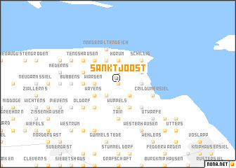 map of Sankt Joost