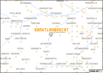 map of Sankt Lambrecht