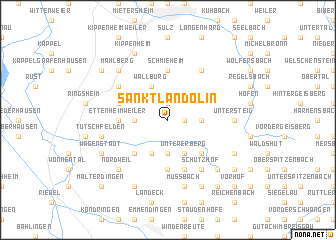 map of Sankt Landolin