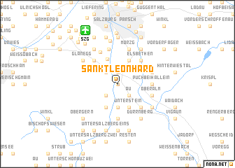 map of Sankt Leonhard