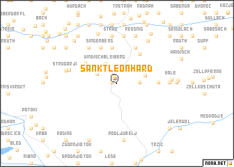 map of Sankt Leonhard