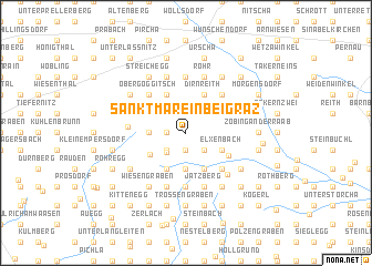 map of Sankt Marein bei Graz