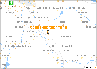 map of Sankt Margarethen