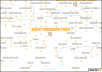 map of Sankt Margarethen