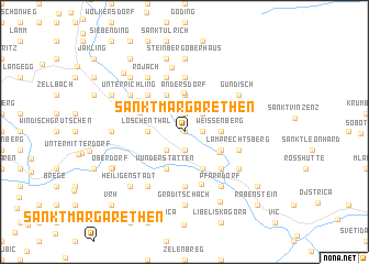 map of Sankt Margarethen