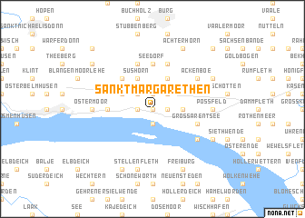 map of Sankt Margarethen
