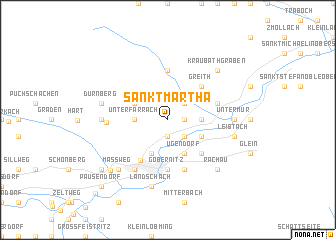 map of Sankt Martha