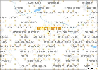 map of Sankt Martin